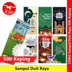 【500sheets】Sampul Duit Raya Panjang Aidilfitri #Sampul #Duit #Raya #Salam #Aidilfitri #2390-A